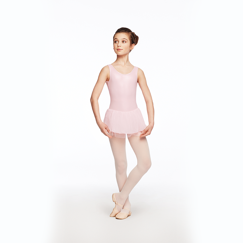 Pleated tank dress  A Dance Tale - Niña