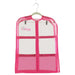 Gusseted Short Garment Bag-HOT PINK