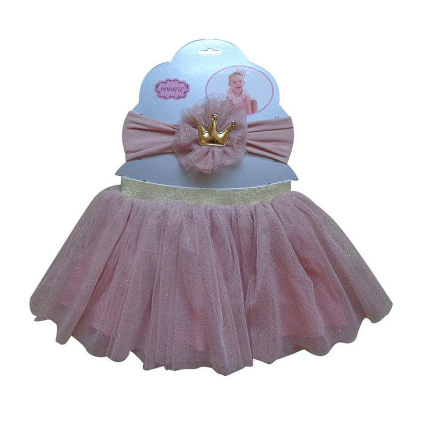 Crown Tutu Set W/Headband