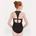 Pointelle Mesh Racerback Leotard