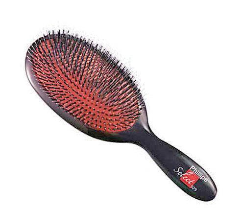 Full Size Cushion Brush Reinforced Boar Bristle